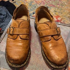 Dr. Martens Tan Leather Loafers